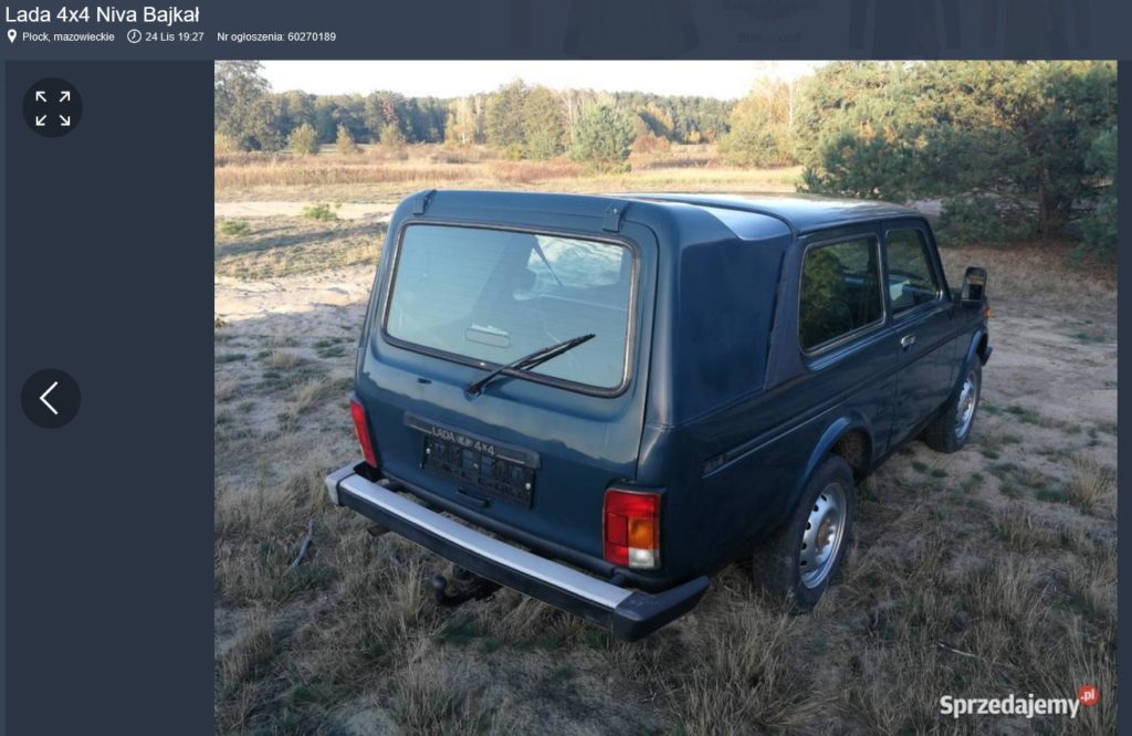 Łada Niva 4x4 Bajkał 