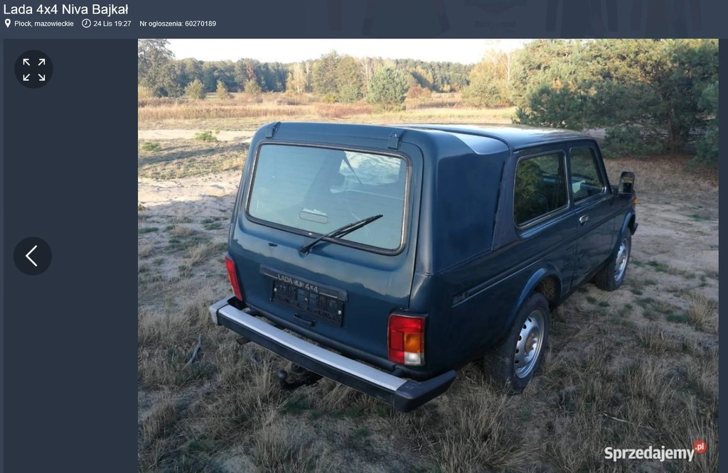 Łada Niva 4x4 Bajkał