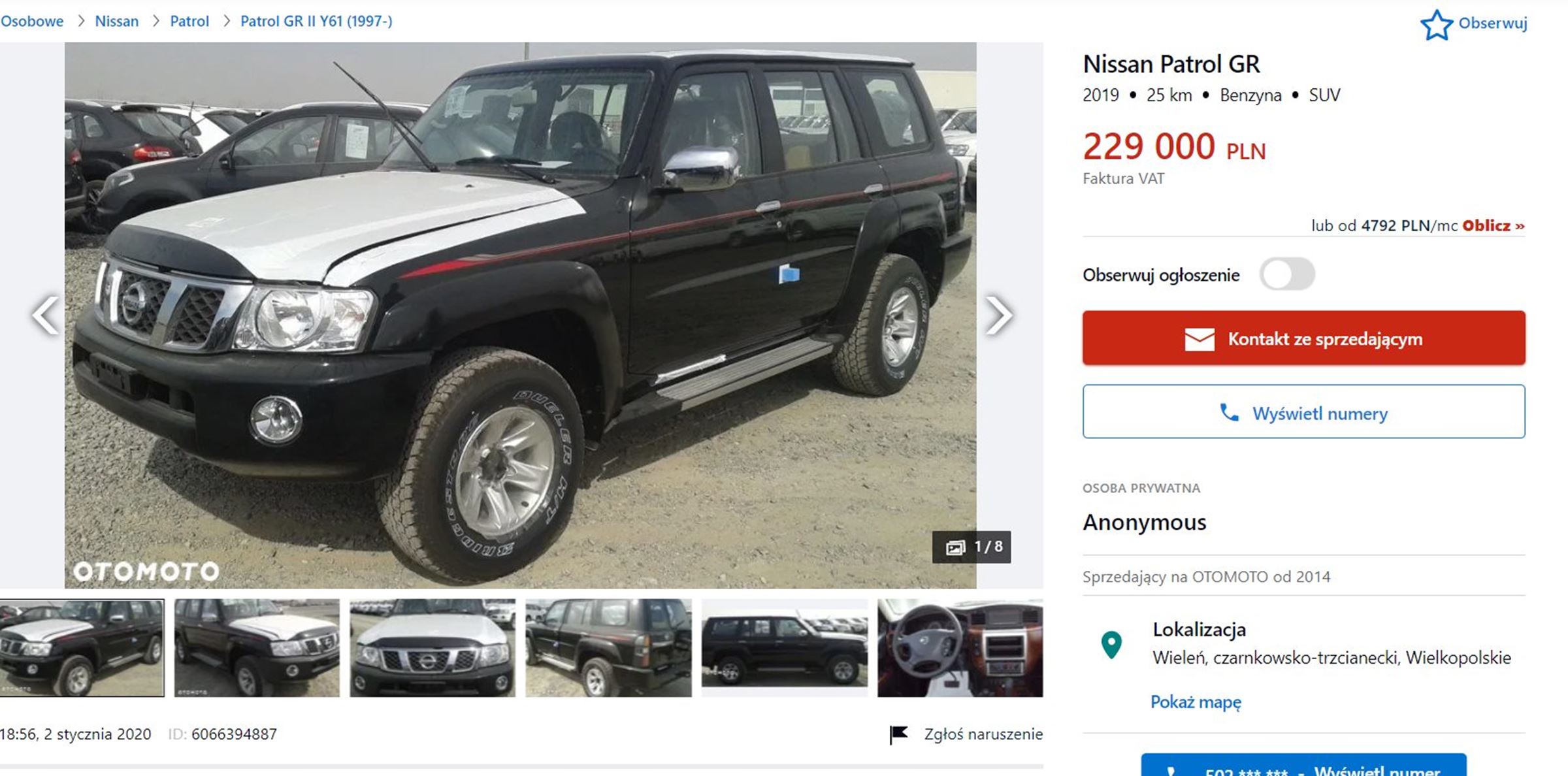 Nissan Patrol Y61 nowy 