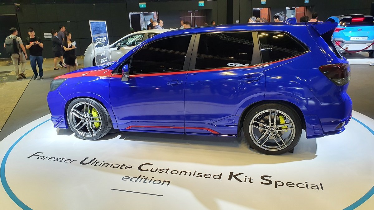 subaru forester sti wersja specjalna 