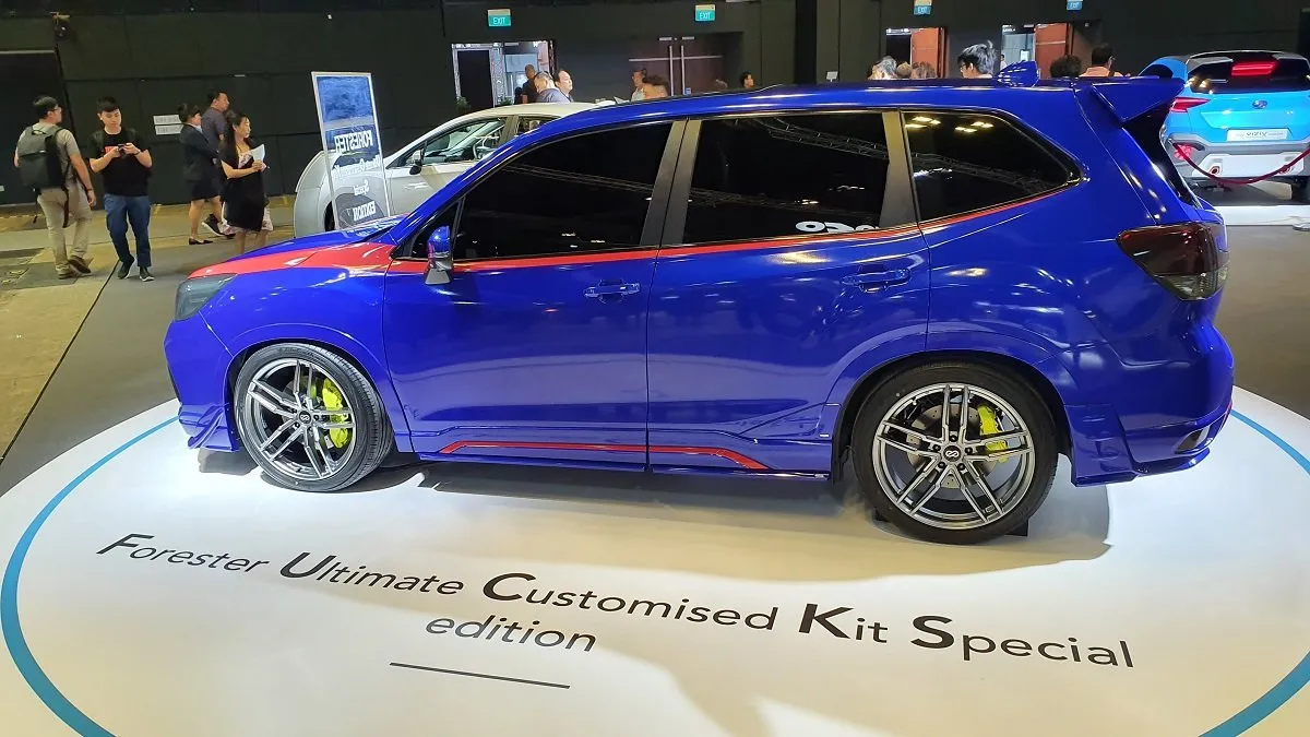 subaru forester sti wersja specjalna