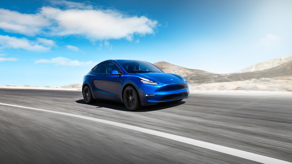 Tesla model Y na sprzedaż