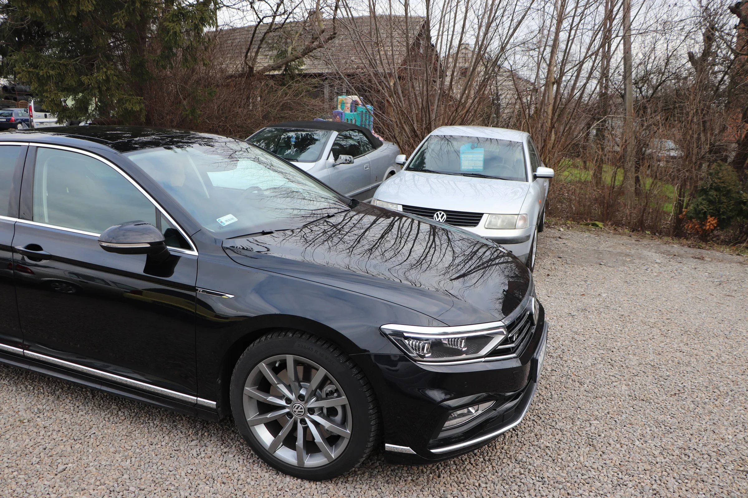 VW Passat B5 B8 test