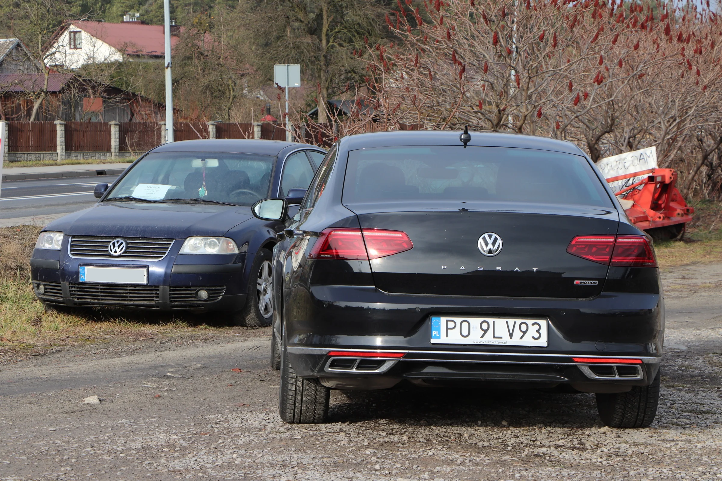VW Passat B5 B8 test
