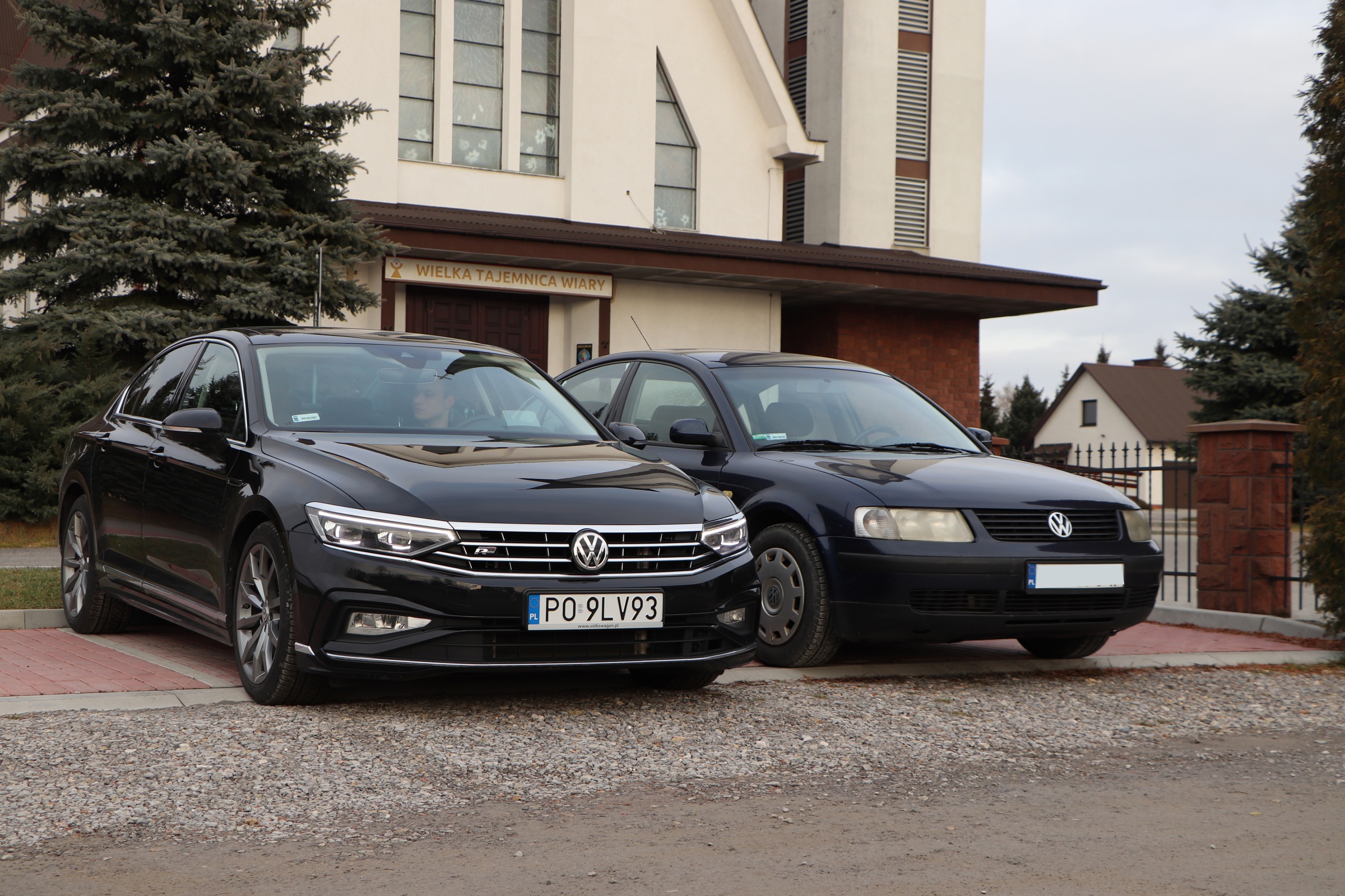 VW Passat B5 B8 test