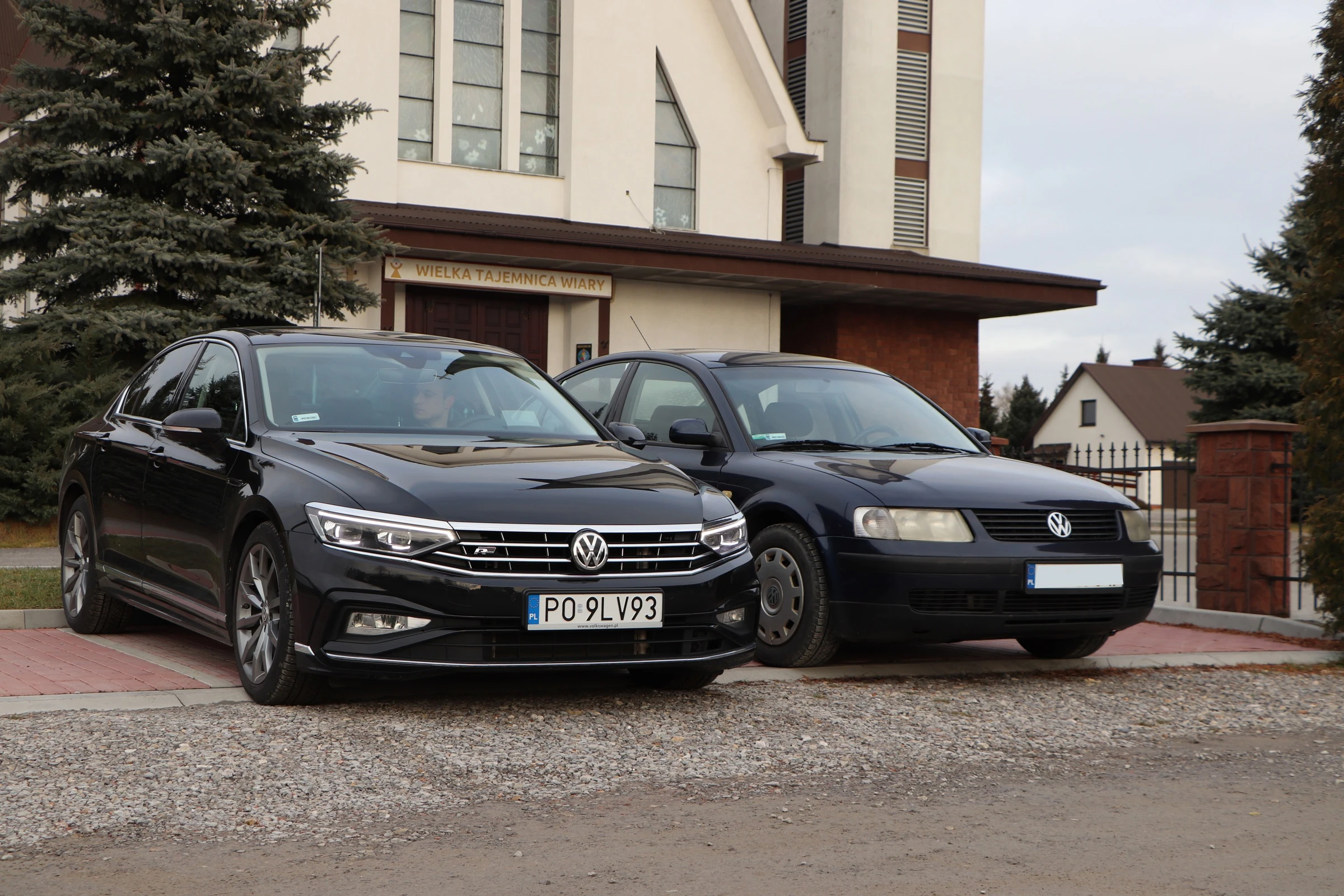 VW Passat B5 B8 test