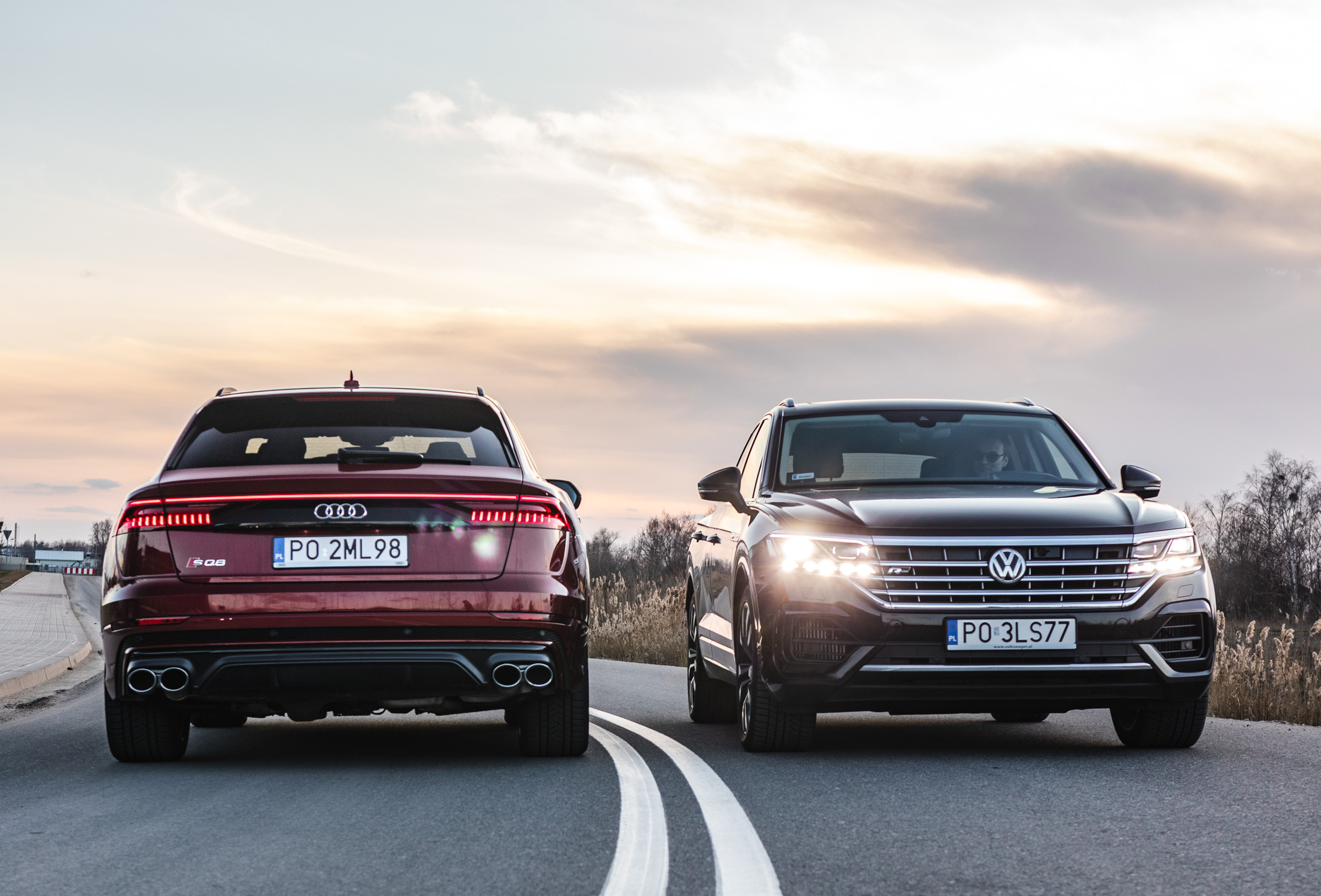 Volkswagen Touareg vs Audi SQ8 