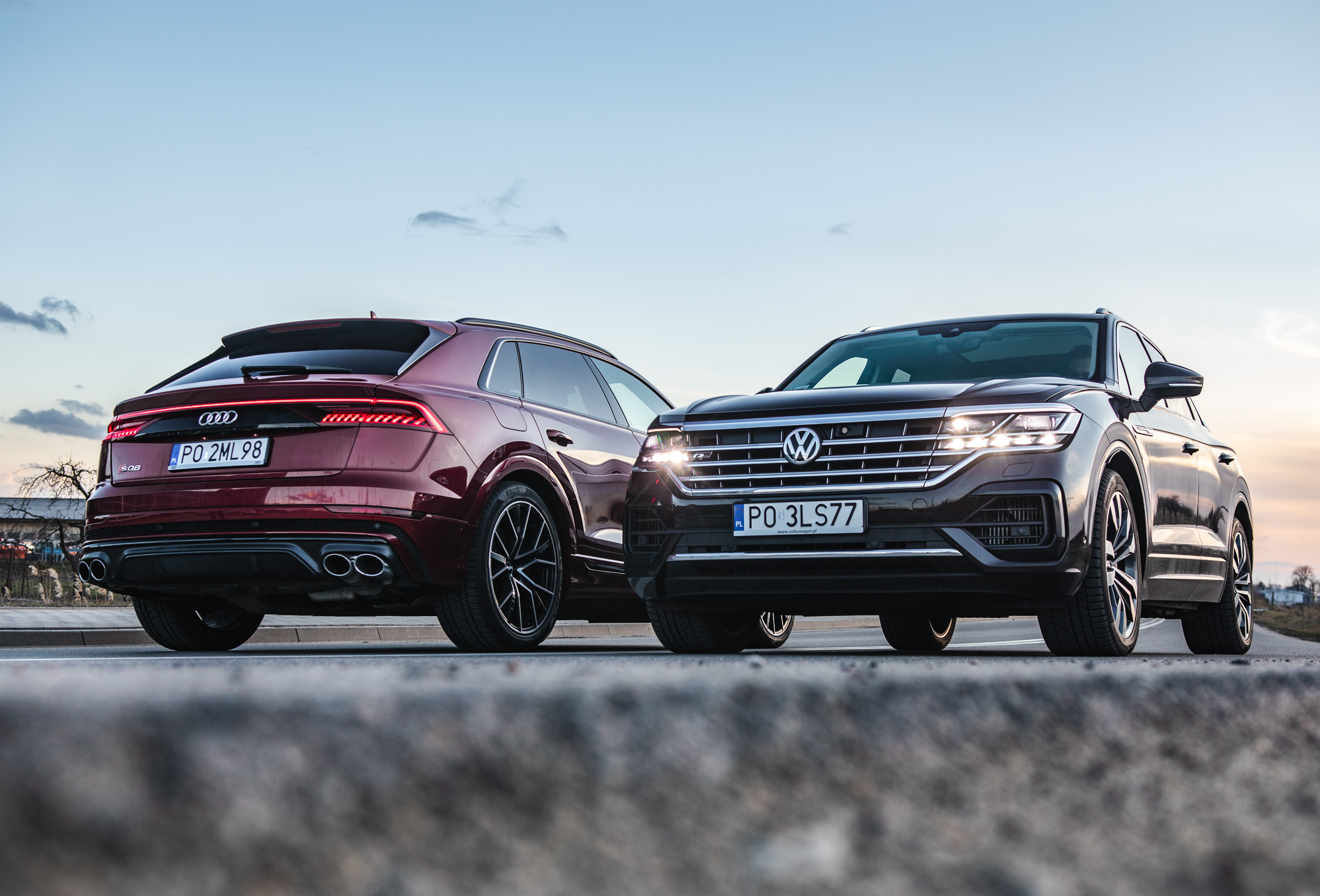 Volkswagen Touareg vs Audi SQ8 