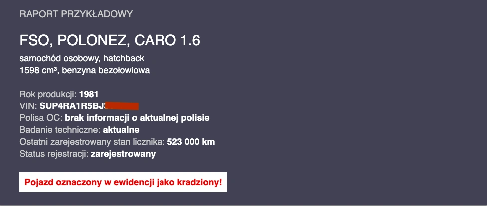 jakie informacje w cepik zmiany 2020