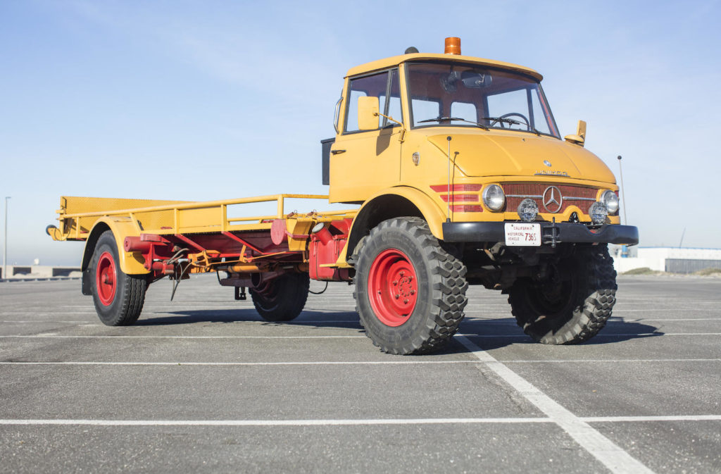 Mercedes Unimog laweta 