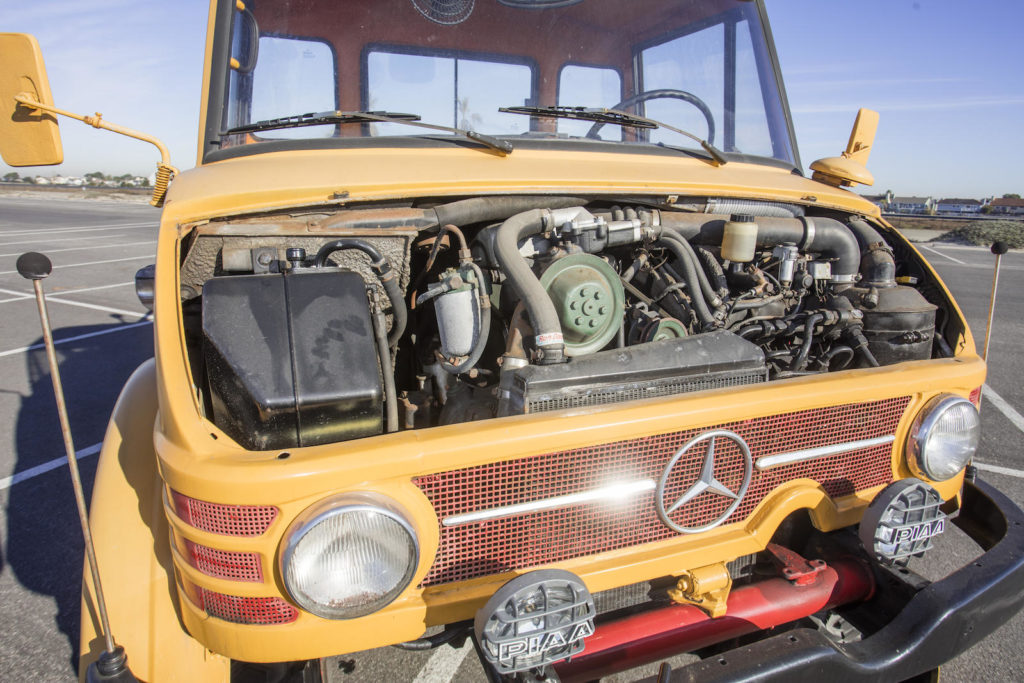 Mercedes Unimog laweta 