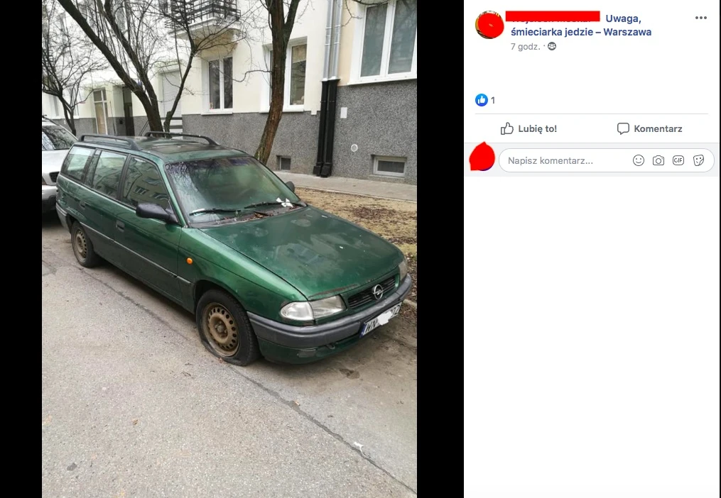 uwaga śmieciarka jedzie 