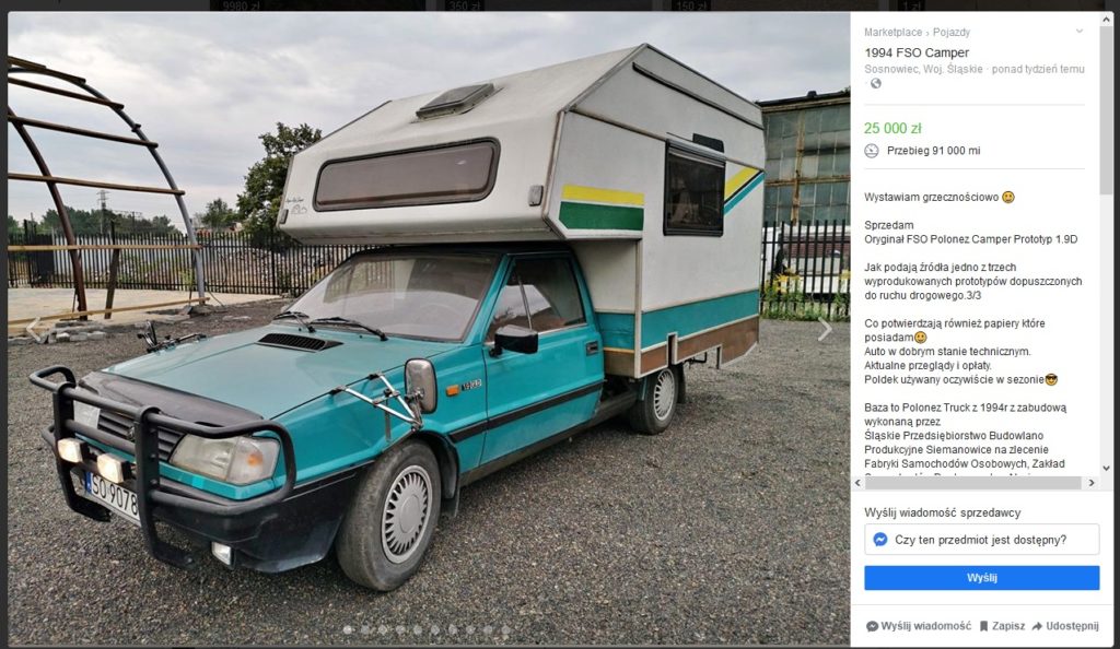 polonez truck kamper 