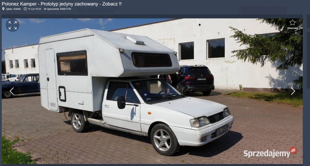 polonez truck kamper 