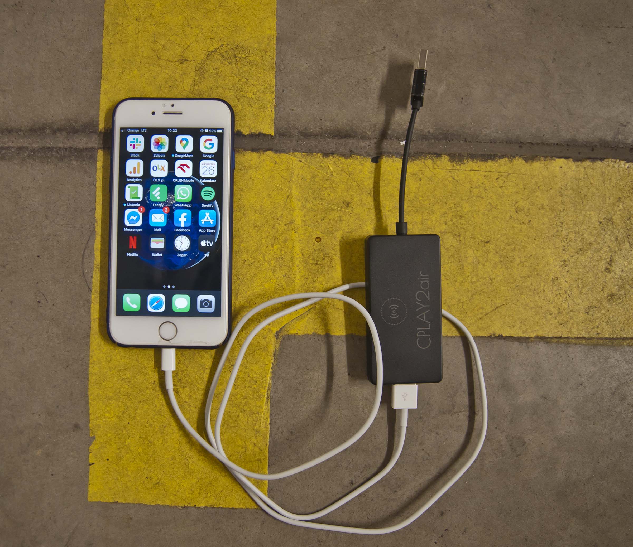 CarPlay bezprzewodowo 