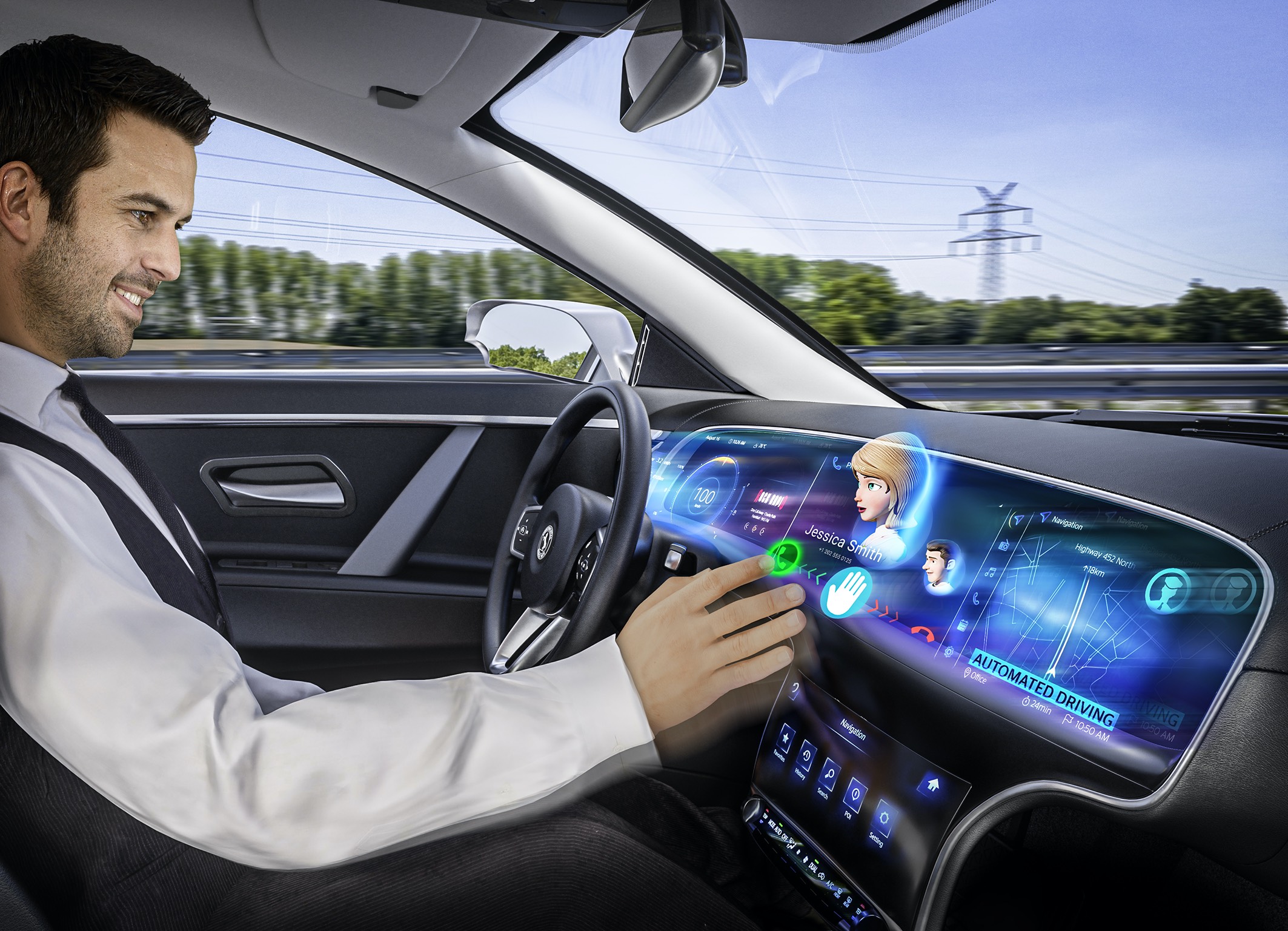 Continental ekran 3D 