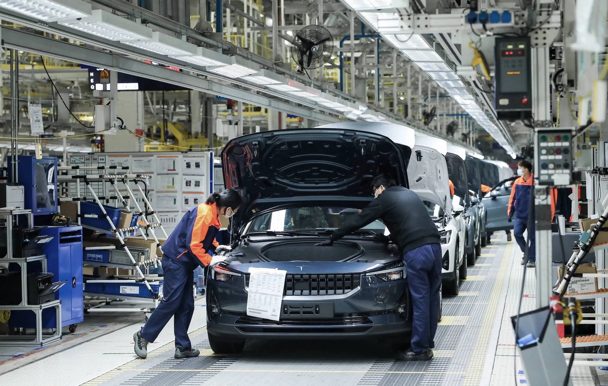 Polestar 2 produkcja