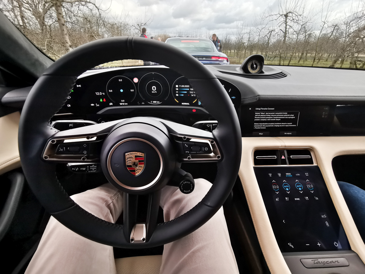 Porsche Taycan test polska 2020 