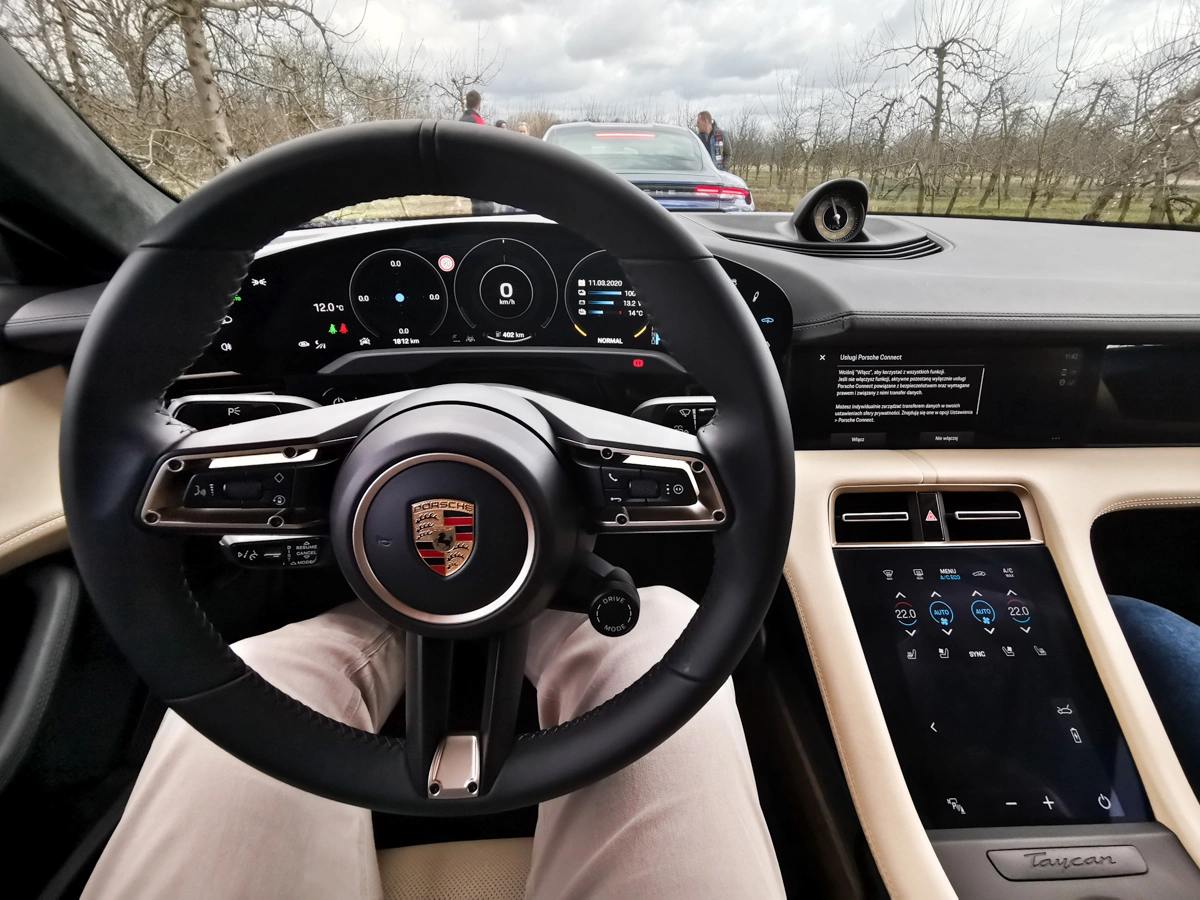 Porsche Taycan test polska 2020 