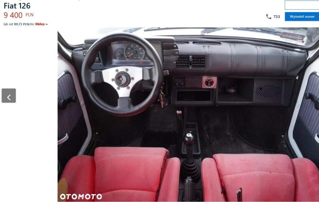 fiat 126p tuning optyczny 