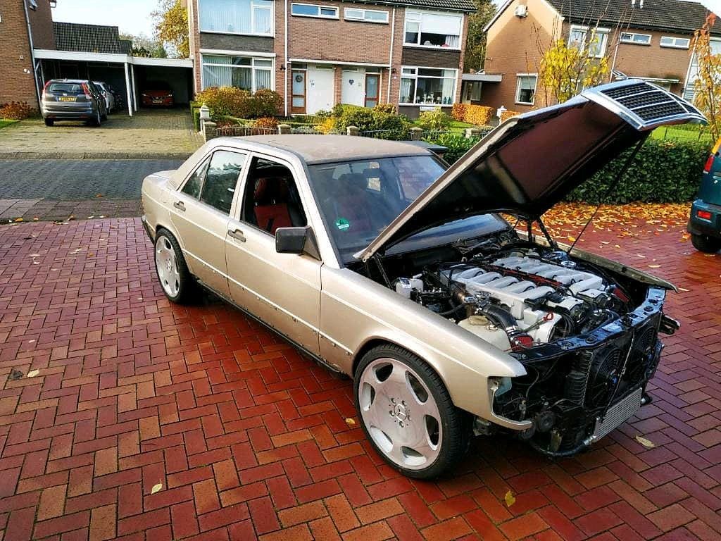 Mercedes 190 tuning 