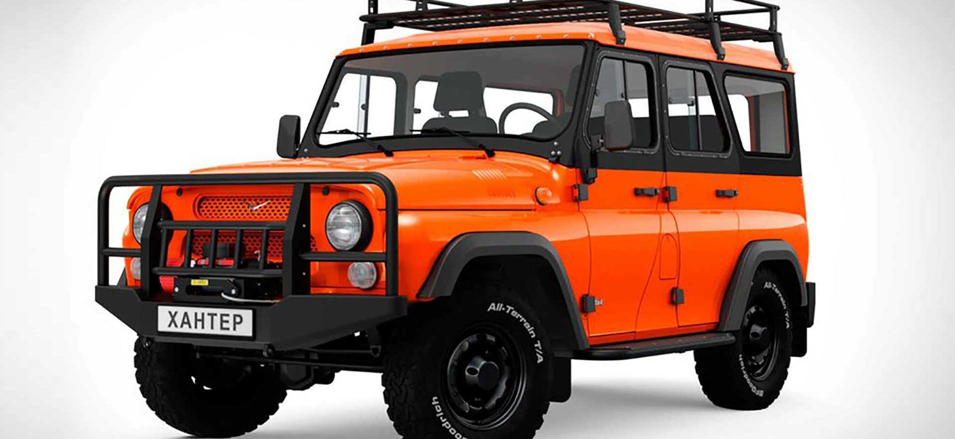uaz hunter expedition