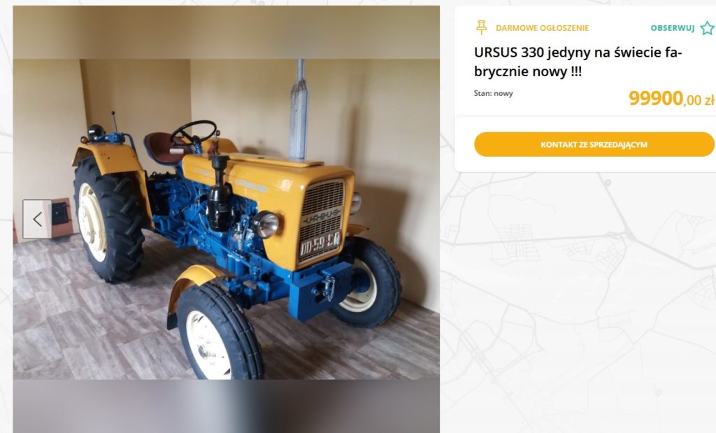 ursus c-330 fabrycznie nowy 