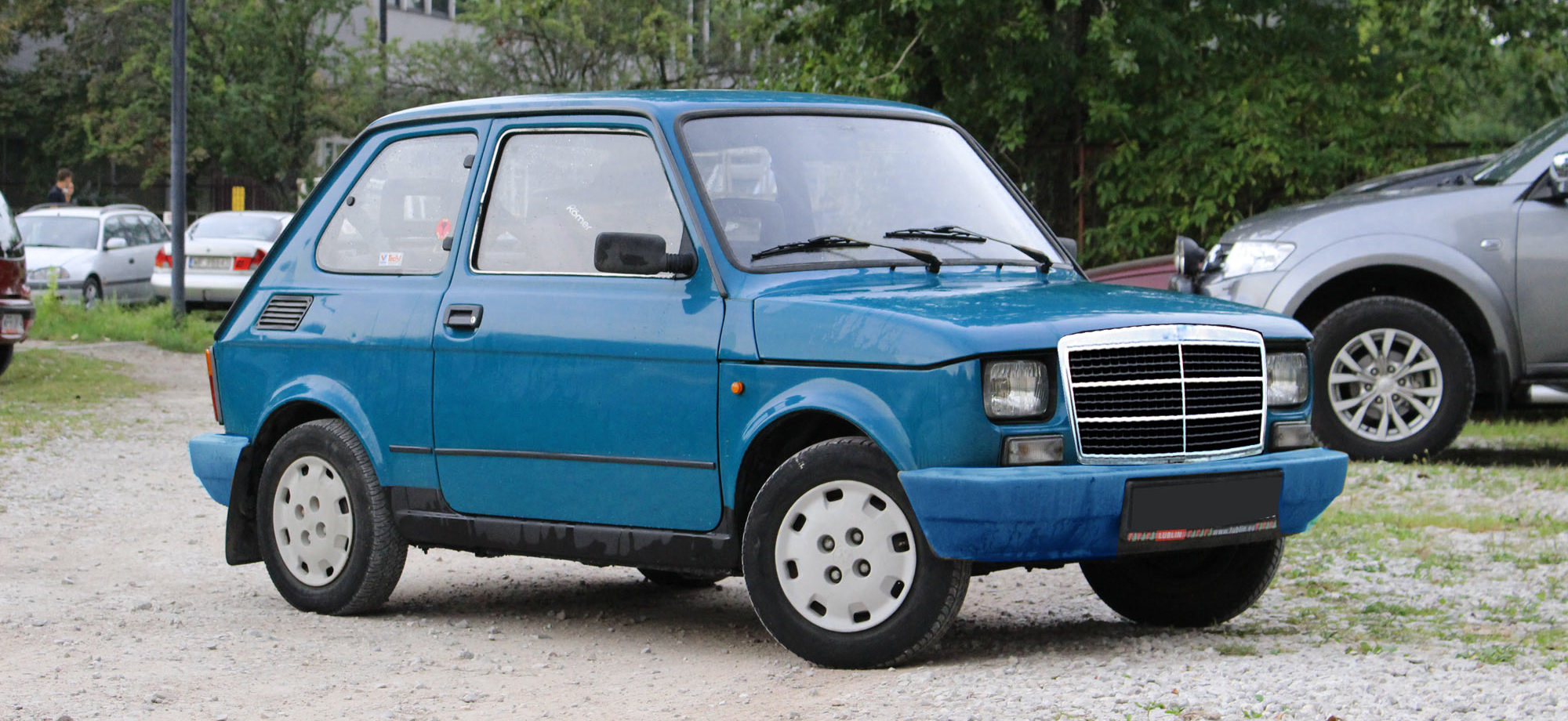 fiat 126 mercedes