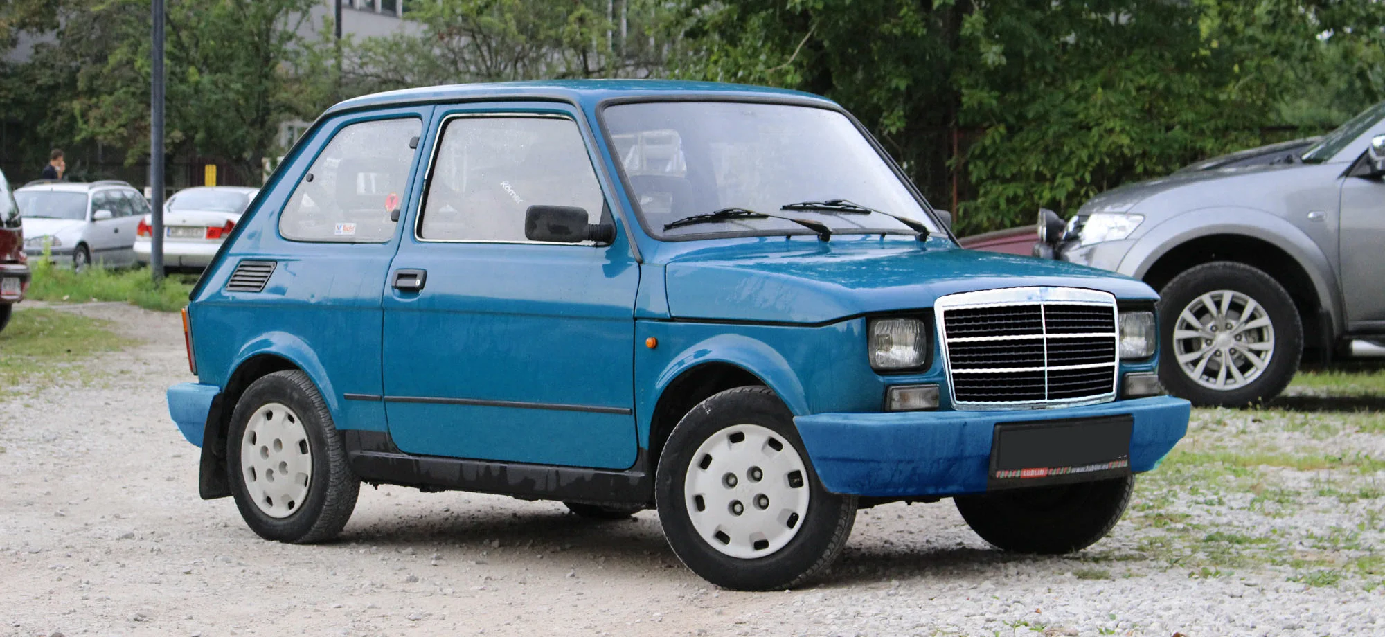 fiat 126 mercedes