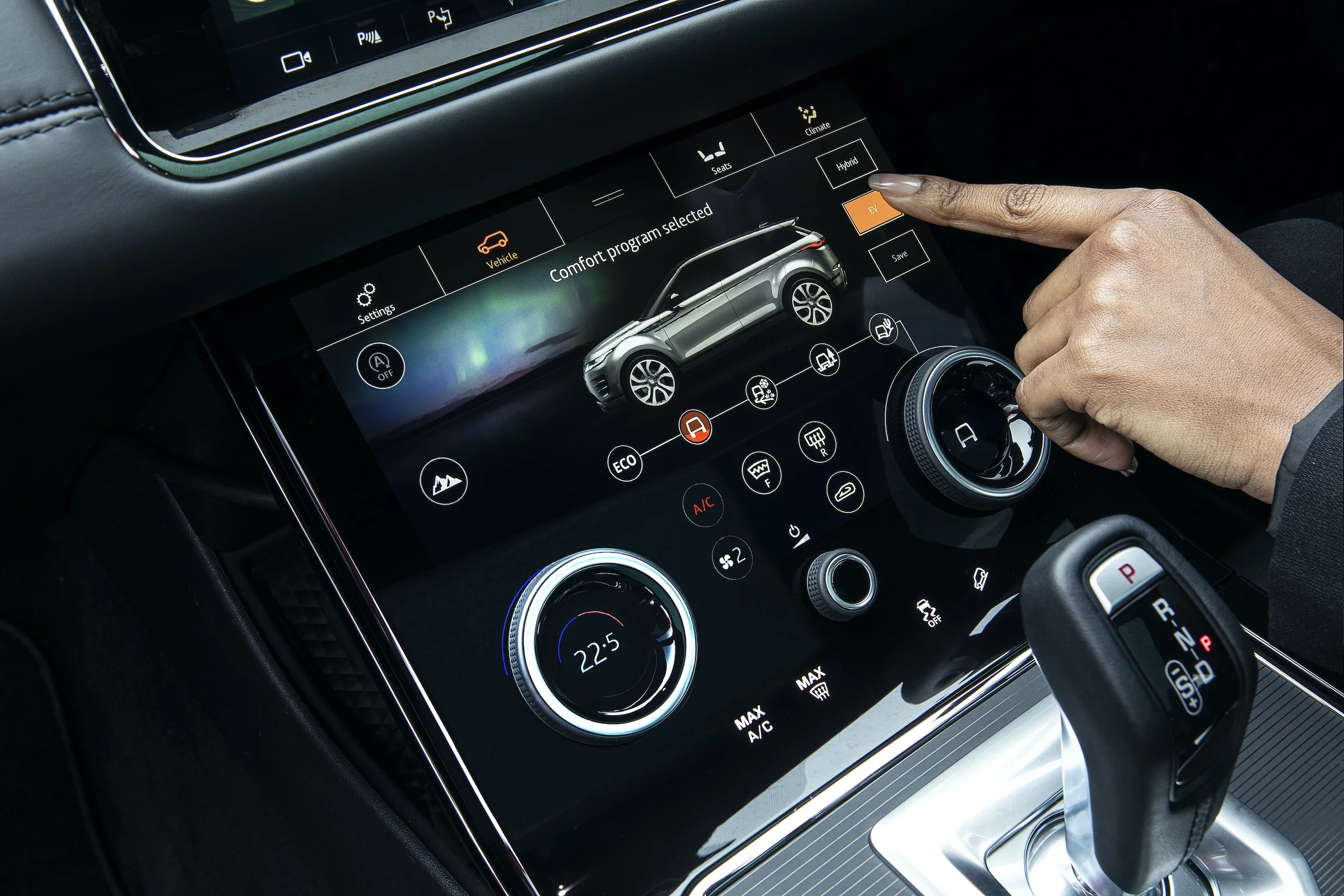 Range Rover Evoque hybryda 