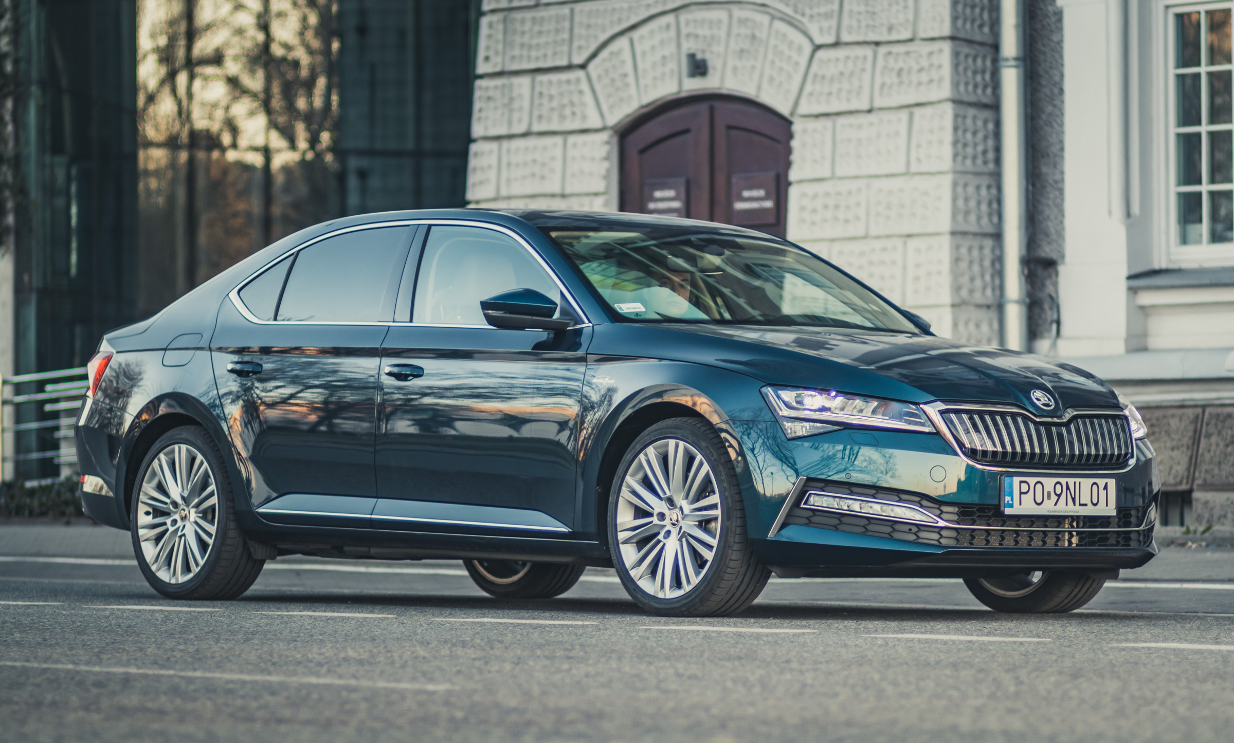 Skoda Superb iv Hybrid test 