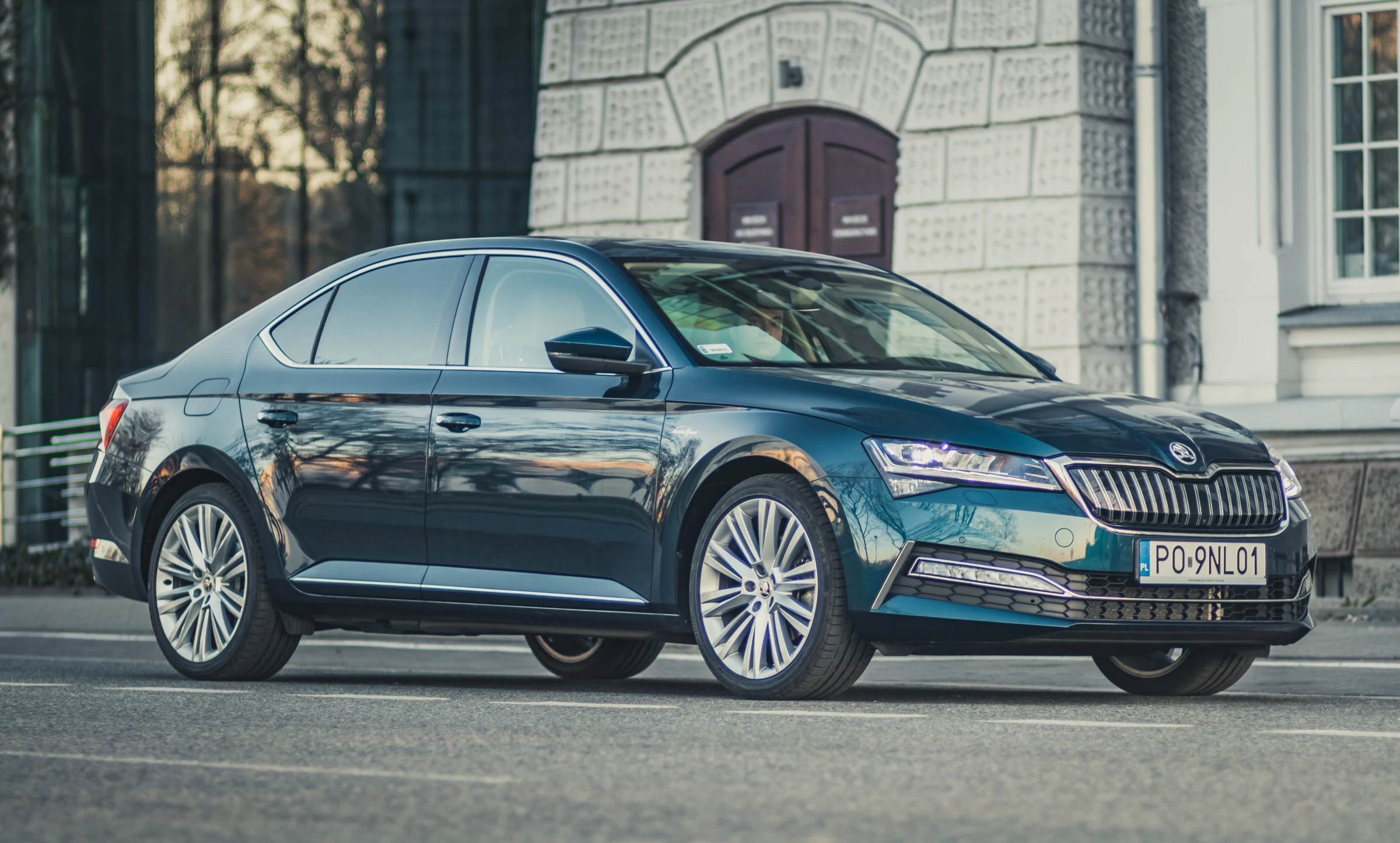 Skoda Superb iv Hybrid test 