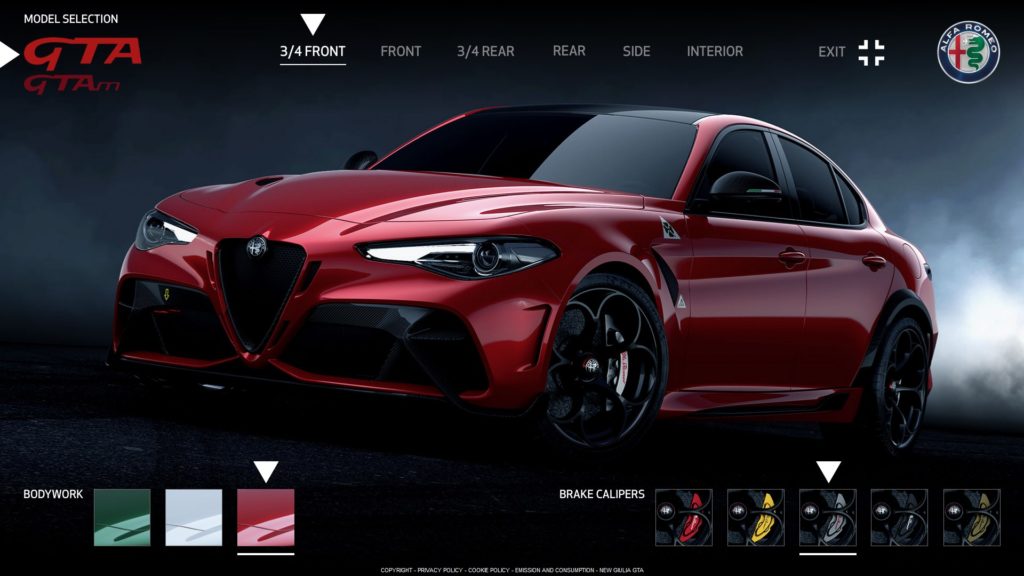 Alfa Romeo Giulia cena 