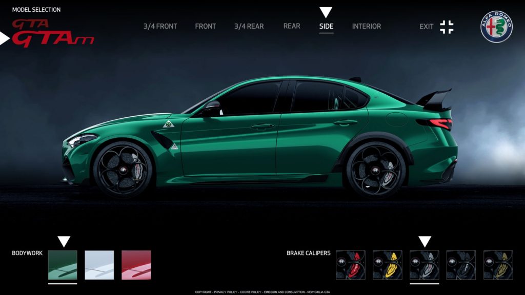 Alfa Romeo Giulia cena 