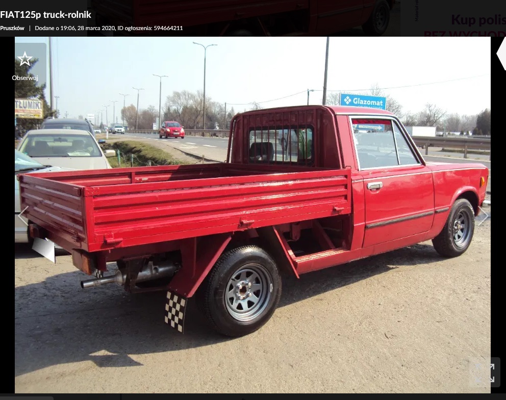 fiat 125p pickup 