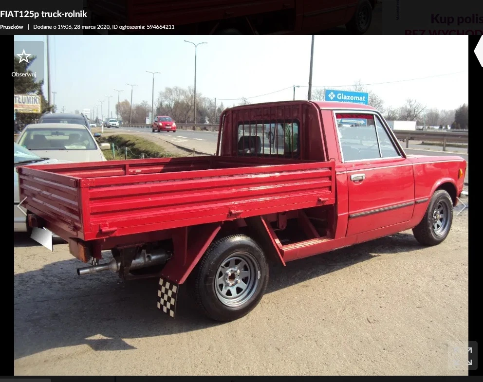 fiat 125p pickup 