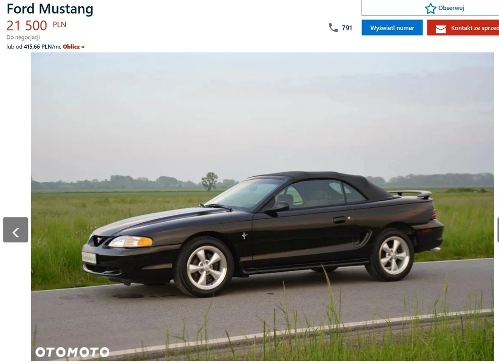 ford mustang olx 