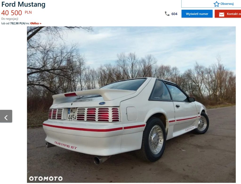mustang fox body 