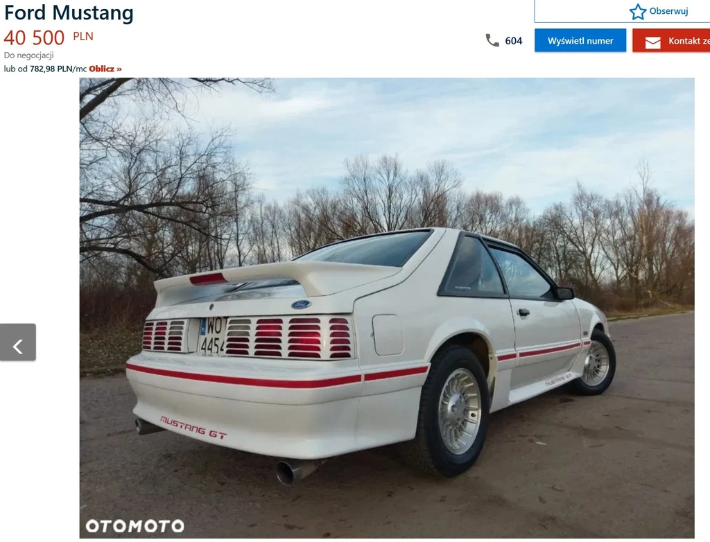 mustang fox body 