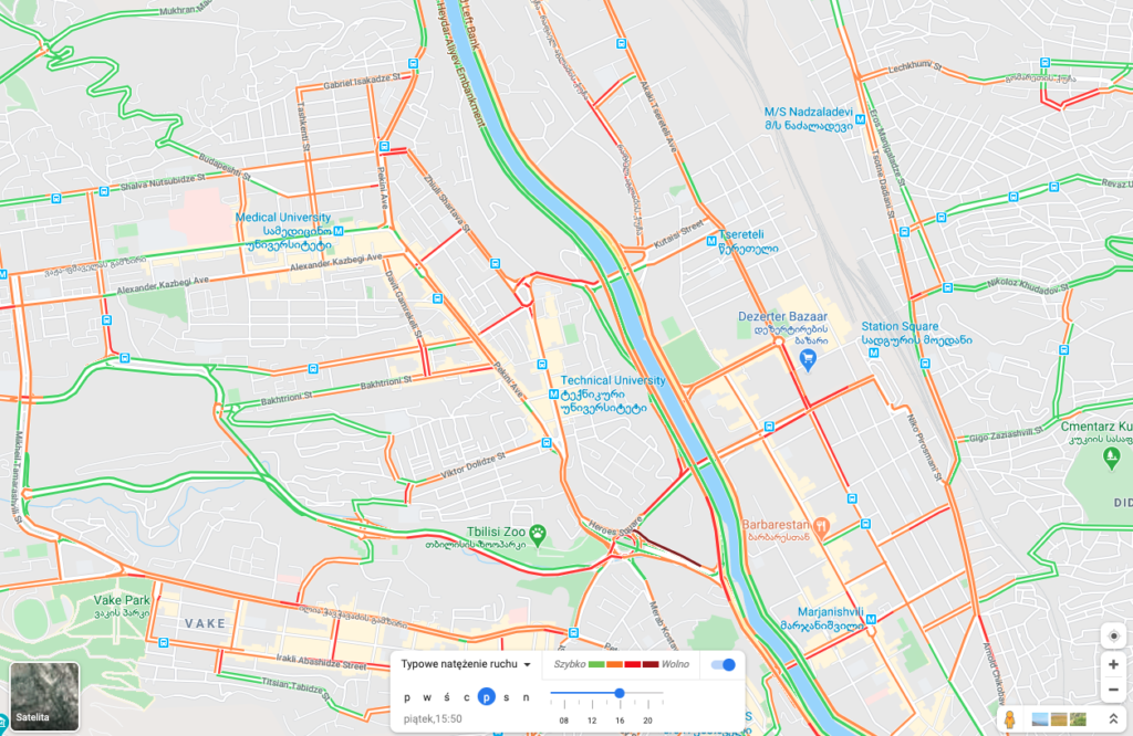 ograniczenia w przemieszczaniu się samochodem 