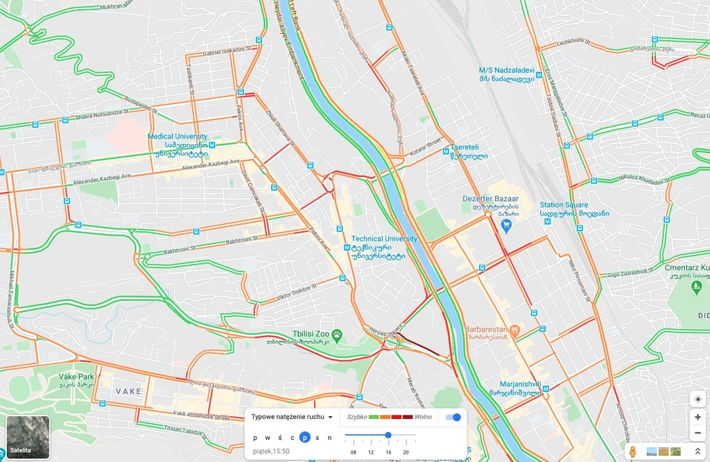 ograniczenia w przemieszczaniu się samochodem 
