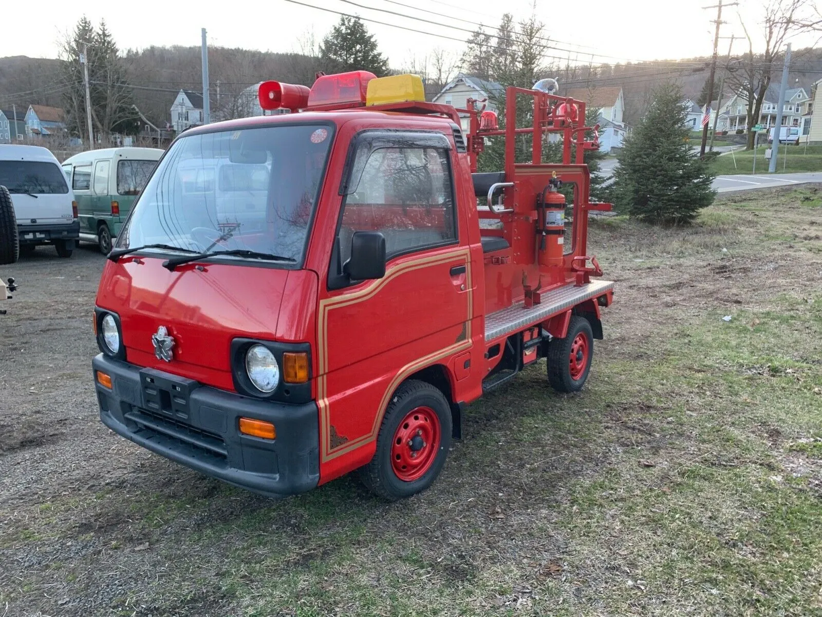 Z tym Subaru Sambar mógłbym być strażaczkiem i gasić pożarki