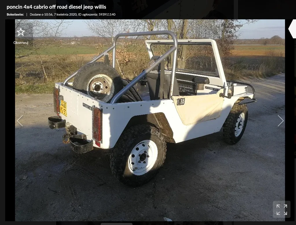 terenówka 4x4 