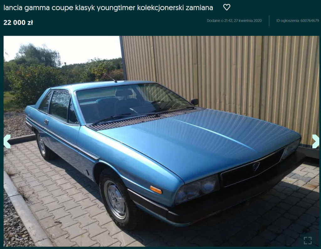 lancia gamma coupe 