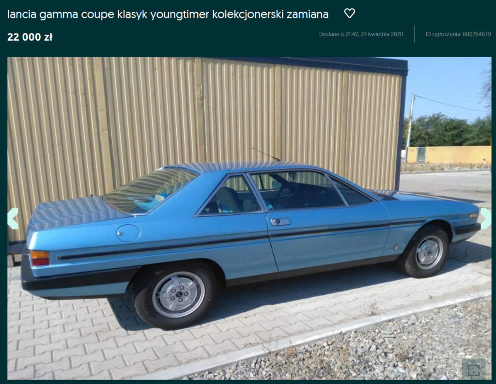 lancia gamma coupe 