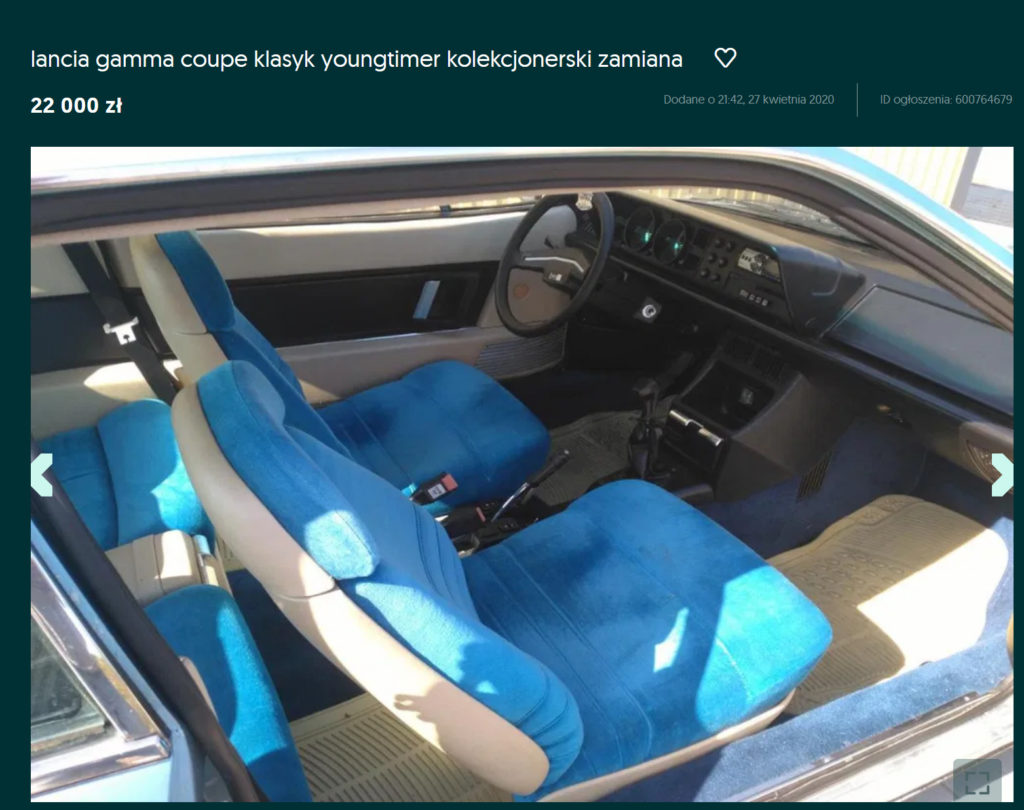 lancia gamma coupe 