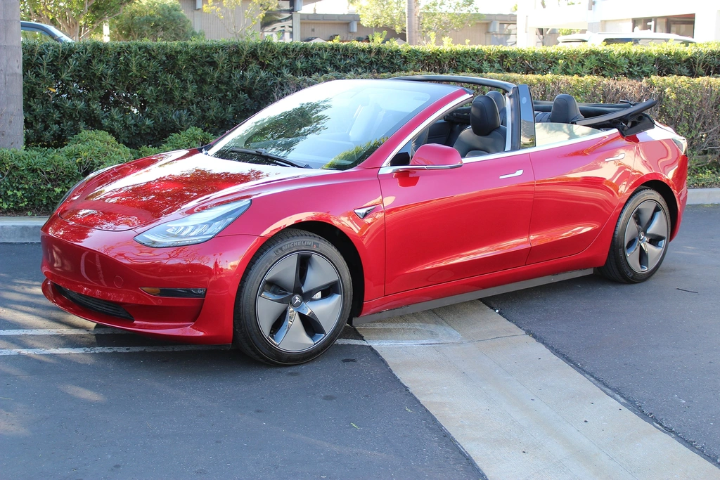 tesla model 3 cabrio