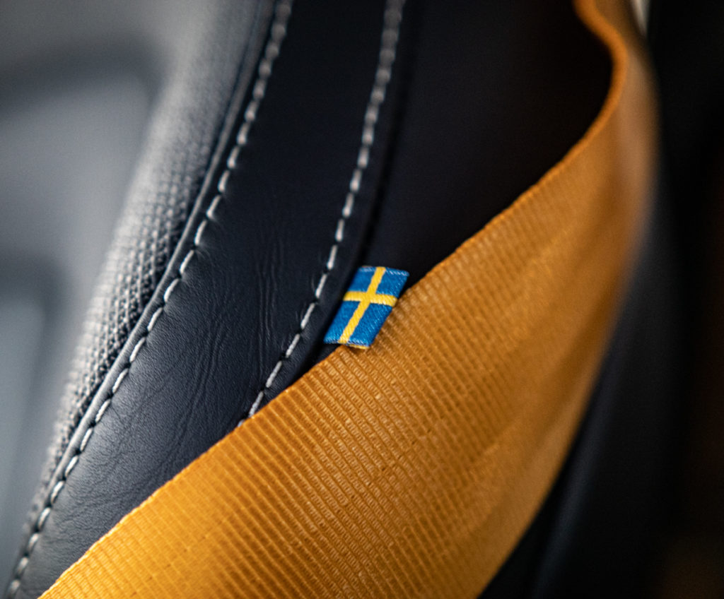 wnętrze v60 polestar 