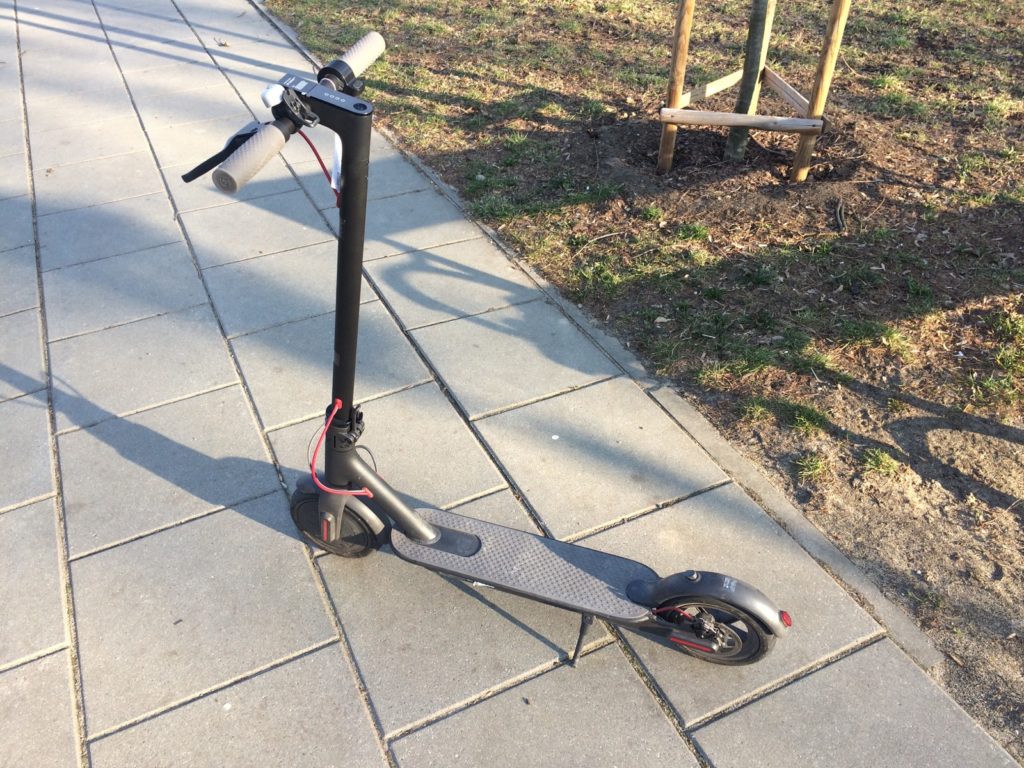 dojazd do pracy hulajnogą 