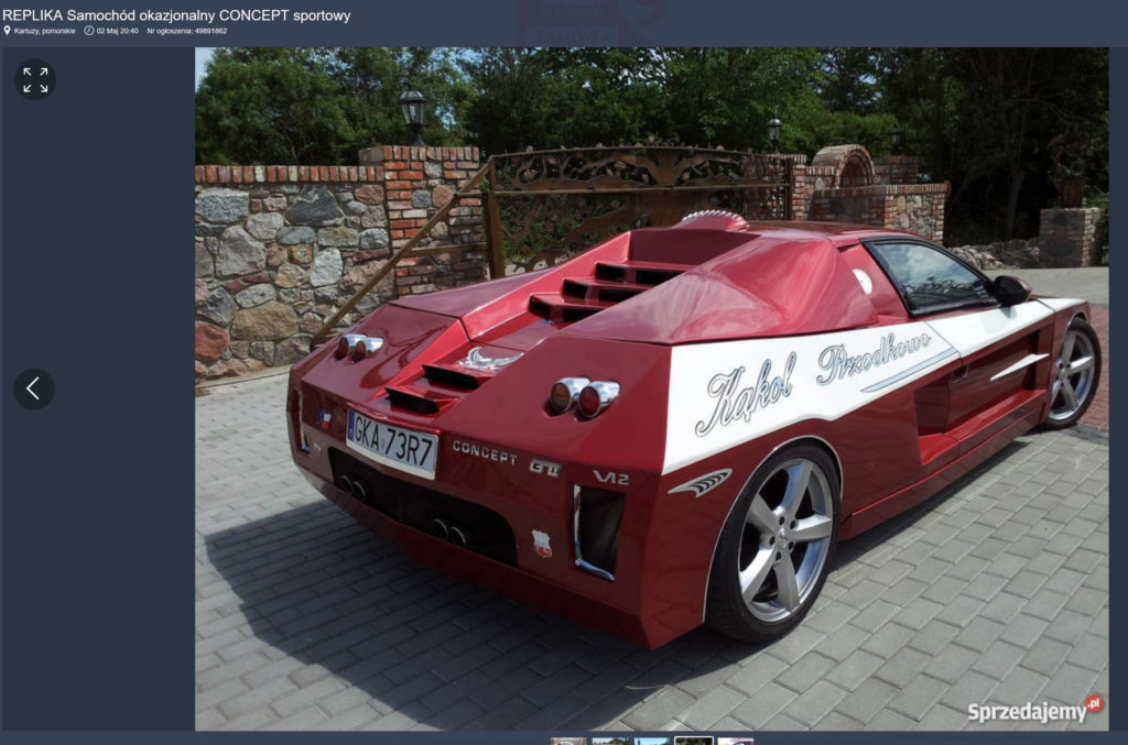 ferrari enzo replika 